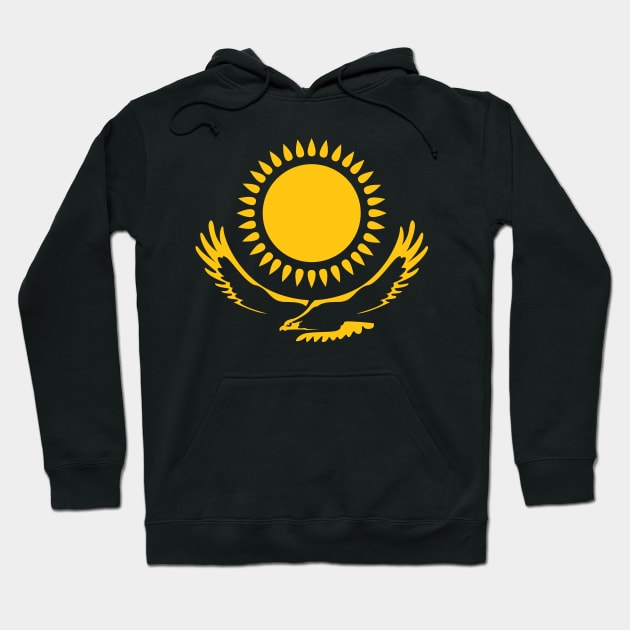 kazakhstan Hoodie by Wickedcartoons